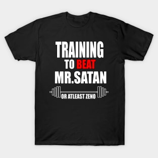 Dragon ball  - Training to Beat Mr.Satan T-Shirt